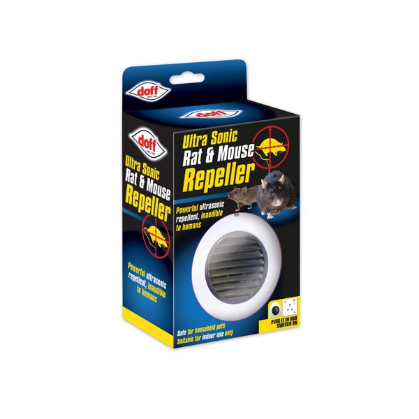 Ultrasonic Rat & Mouse Repeller Small 3 pack