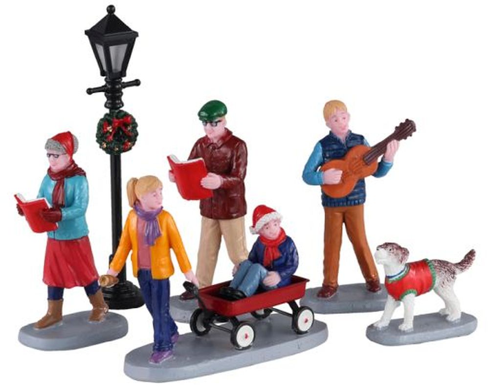 LEMAX MERRY SONGS, SET OF 6