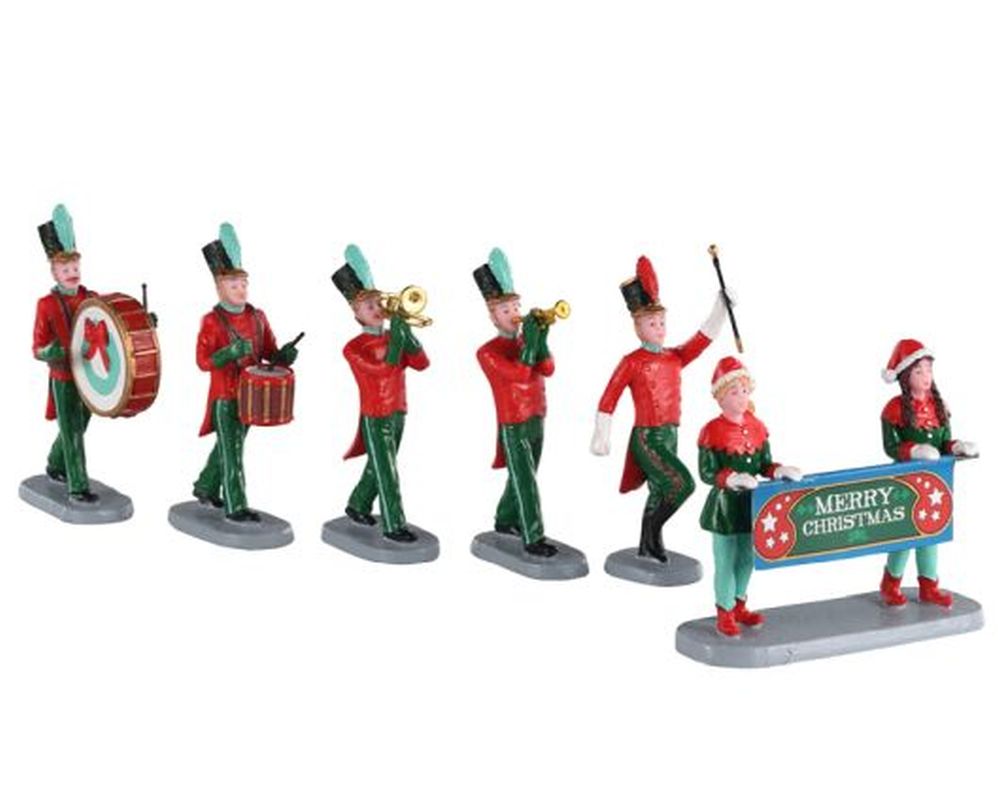 LEMAX CHRISTMAS ON PARADE, SET OF 6