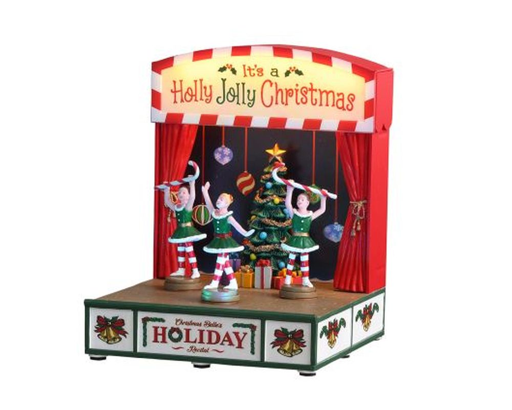 LEMAX CHRISTMAS BELLE'S HOILDAY RECITAL, B/O (4.5V)