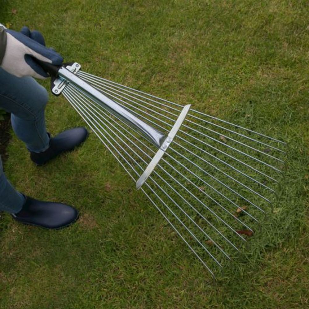 Ultralight Adjustable Lawn Rake