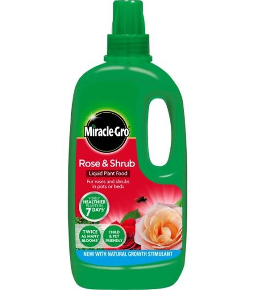 Miracle-Gro Rose & Shrub Food 1l Liquid
