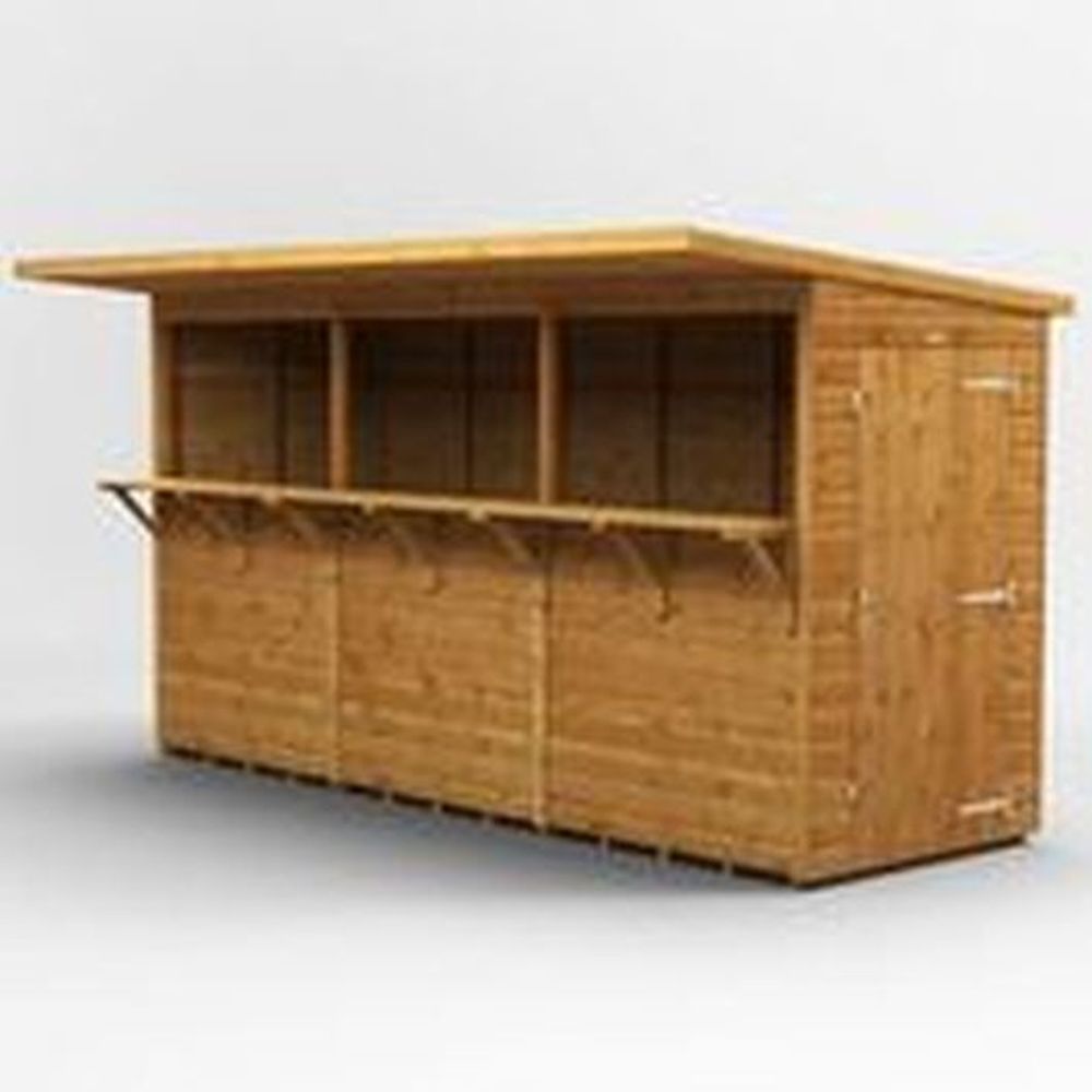 12x4 Power Pub Shed