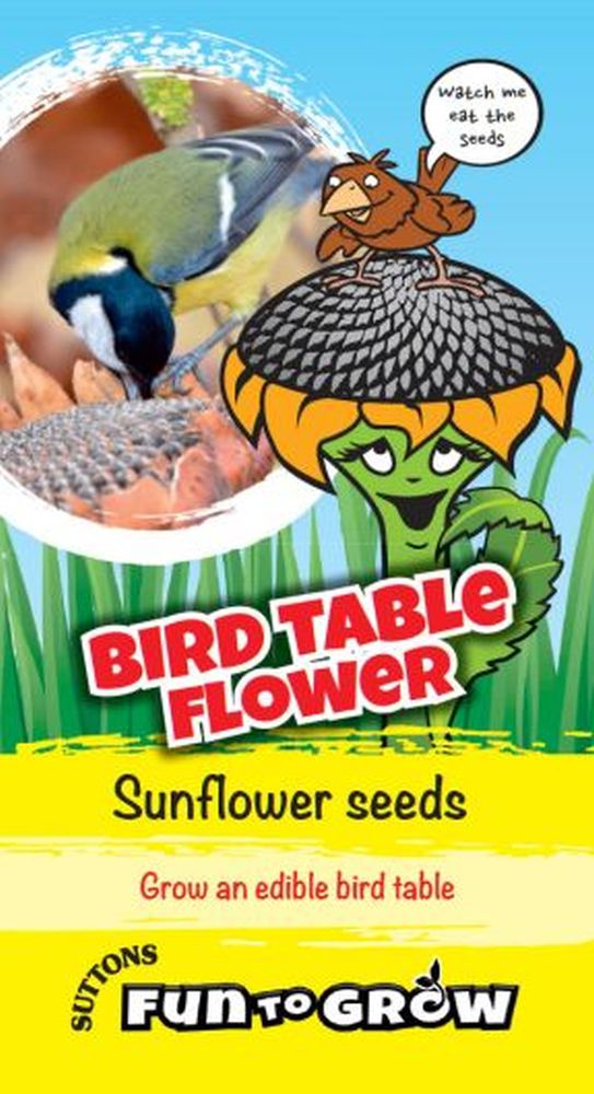 Fun To Grow - Bird Table Flower (sunflow