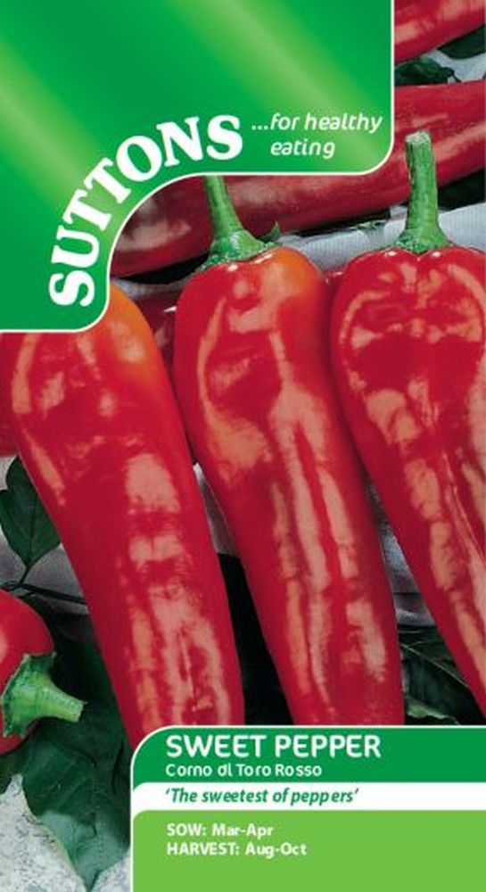 Sweet Pepper Corno di toro Rosso