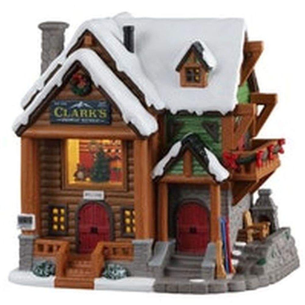 LEMAX CLARK'S SNOWCAP RETREAT, B/O LED