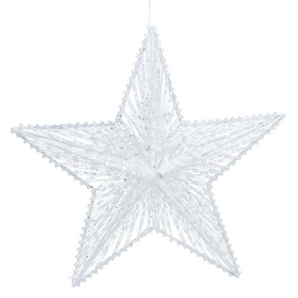 Irid Wire Mesh 5-Point Star, Lge