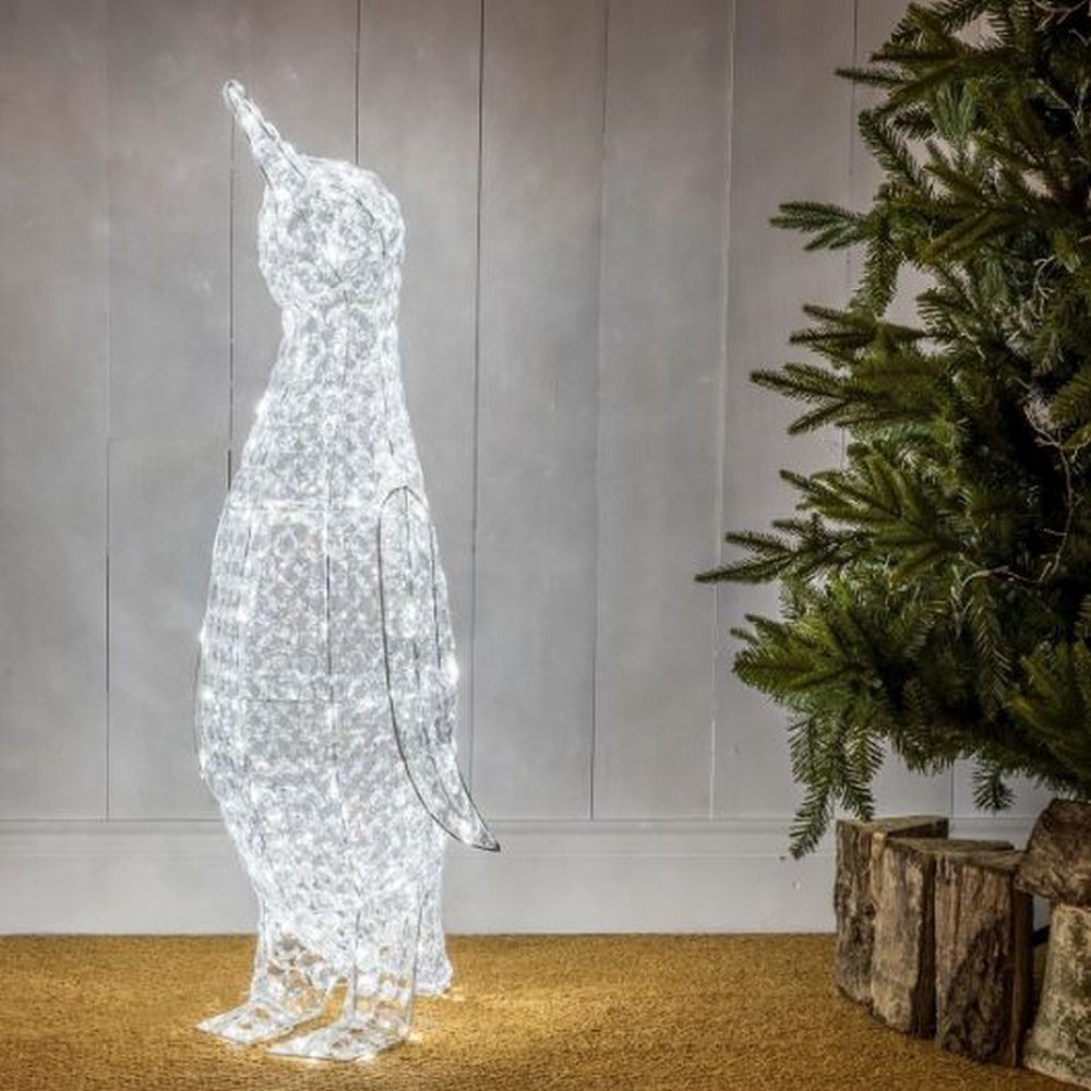 1M WHITE JEWELLED PENGUIN