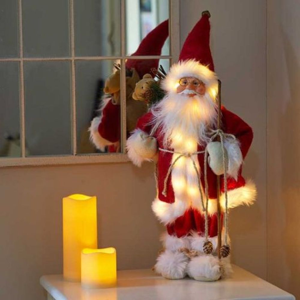 Inlit Father Christmas - Red Large