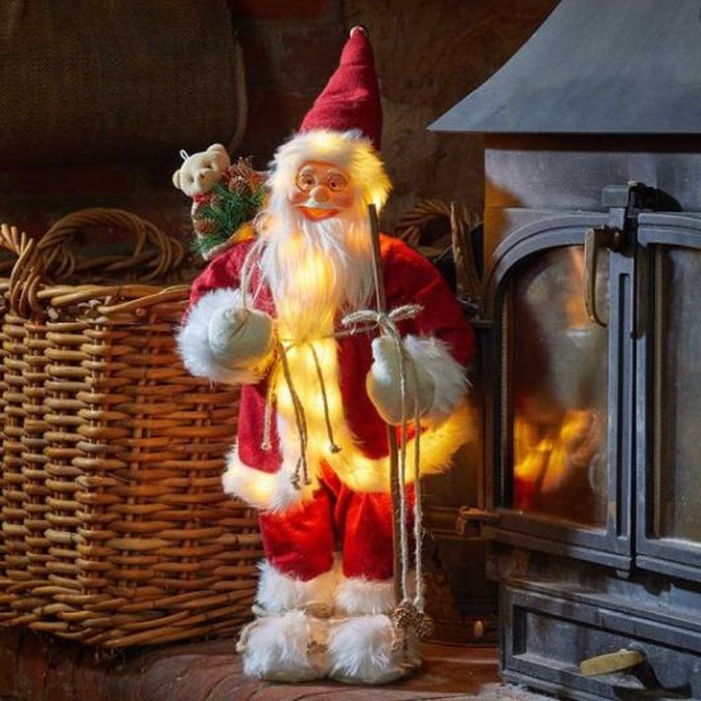 Inlit Father Christmas - Red Jumbo
