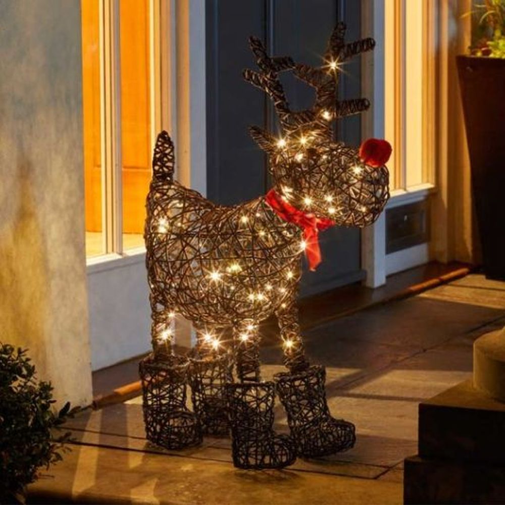 Sparkly Rudolph, 80 Leds