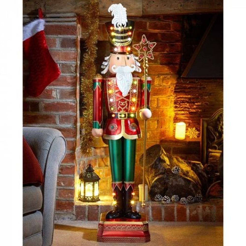 In-lit Giant Nutcracker Traditional