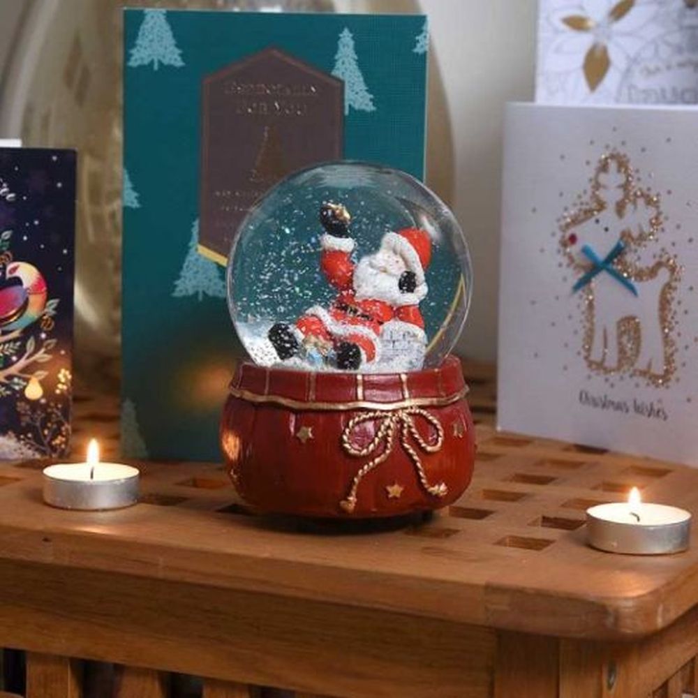 10cm Musical Snow Spheres