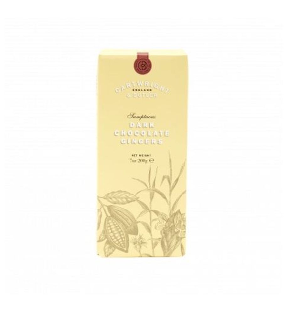 C&B Dark Chocolate Gingers 200g