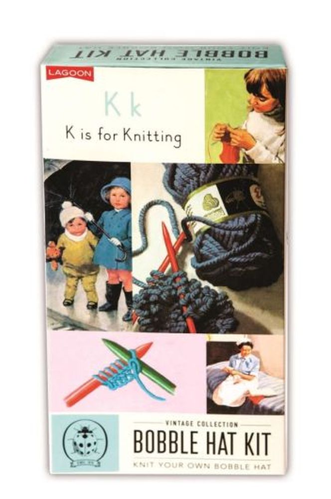 LADYBIRD BOOKS KNIT YOUR OWN BOBBLE HAT