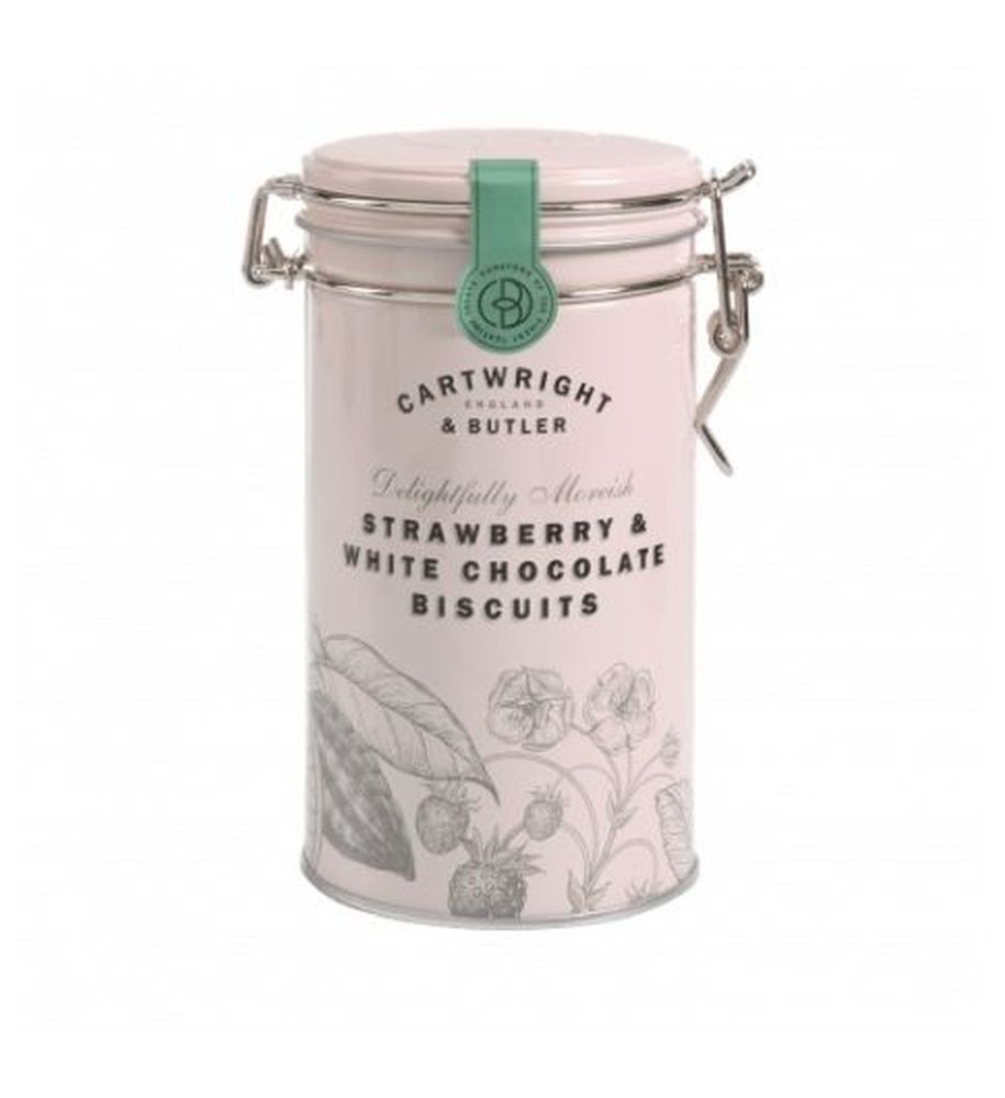 C&B Strawberry & White Choc Biscuits