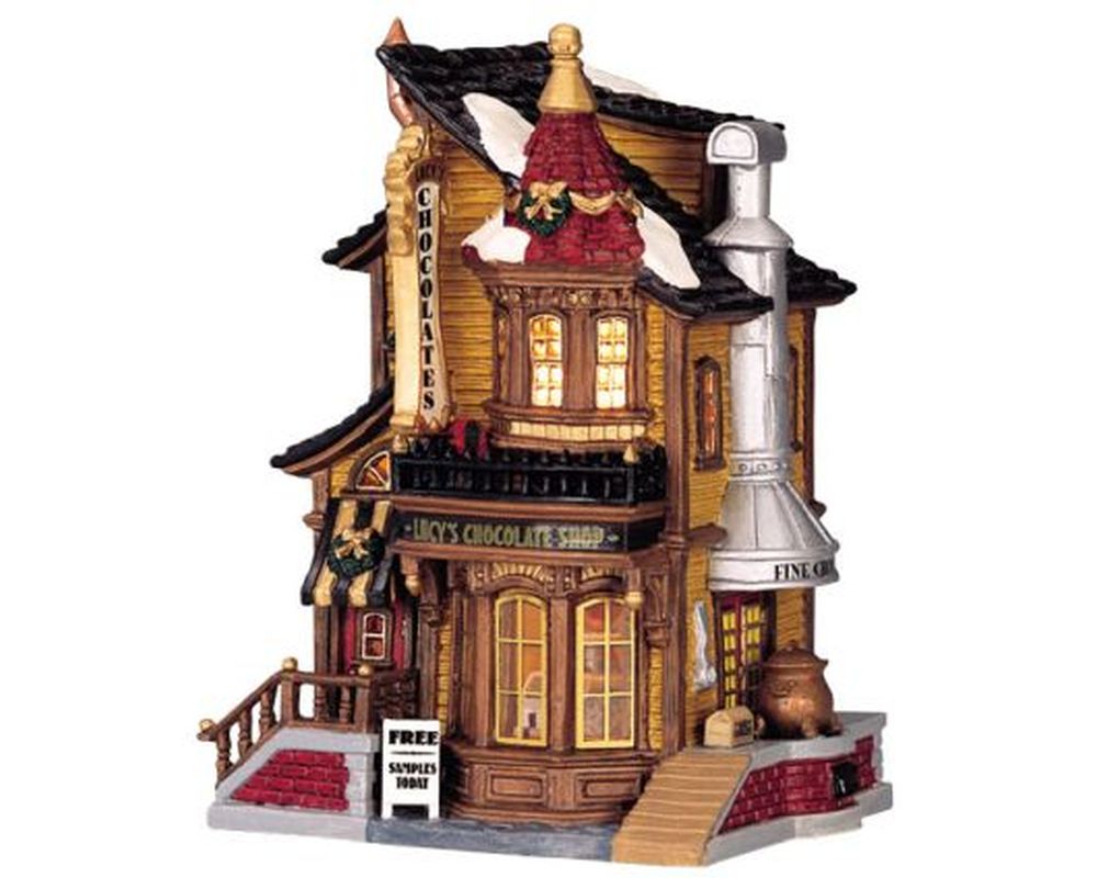 LEMAX LUCY'S CHOCOLATE SHOP, B/O LED