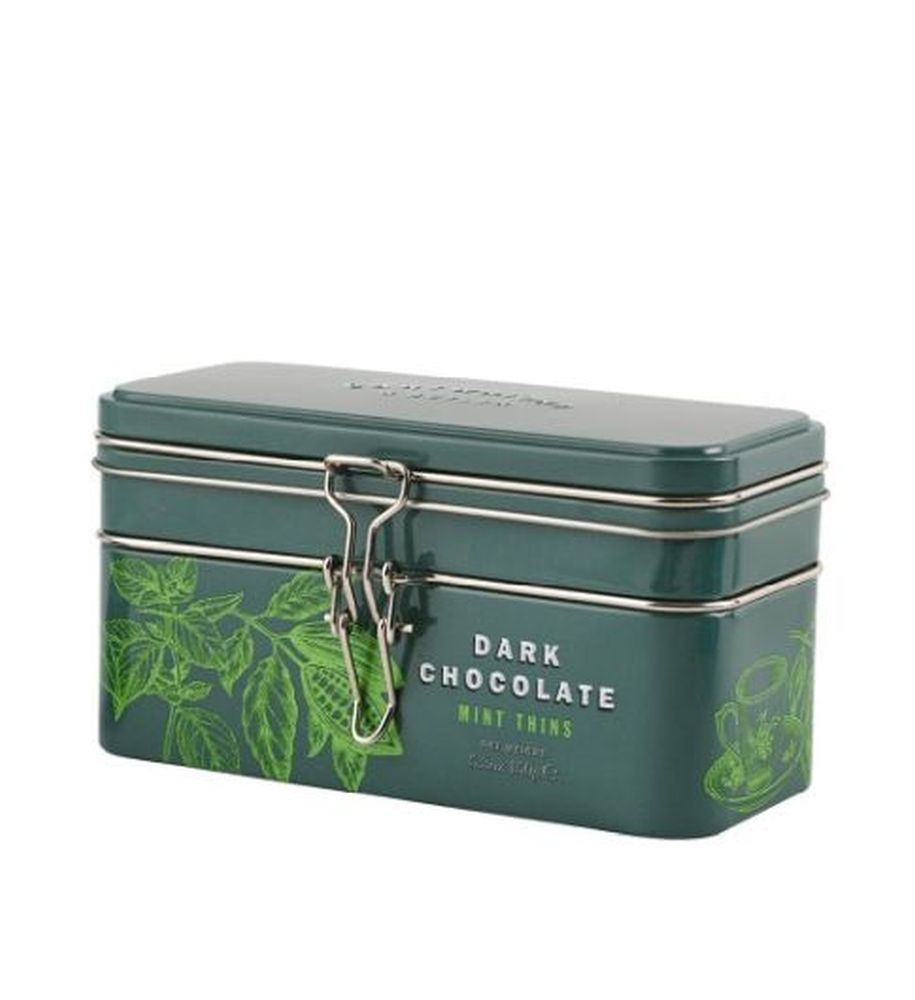 C&B Treasure Chest tin with Mint Chocolate Thins