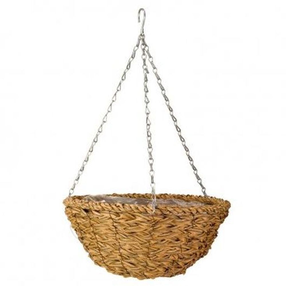 14" Sofia Faux Rattan Basket