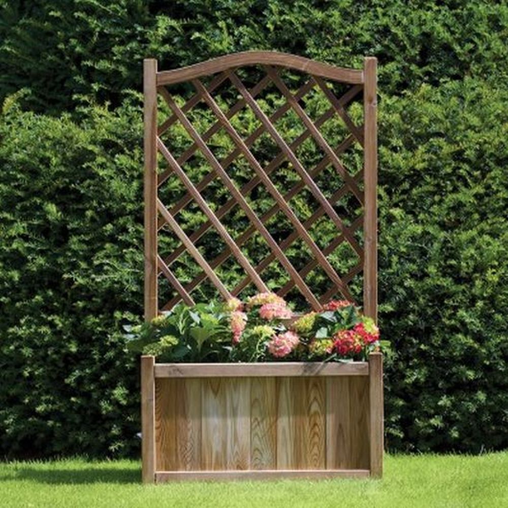 Melrose Large Planter with Trellis