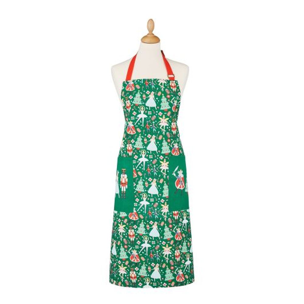 Cotton Apron Nutcracker