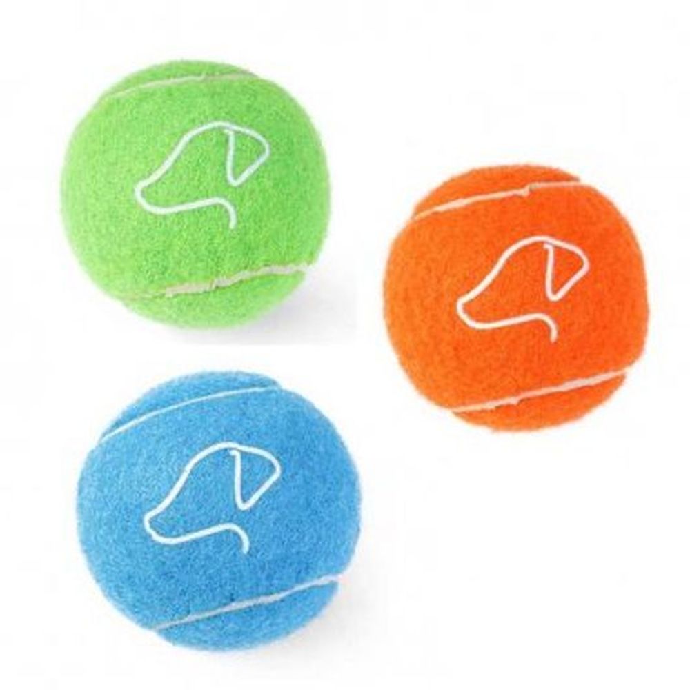 Pooch 6.5cm Tennis Balls - 3 Pack