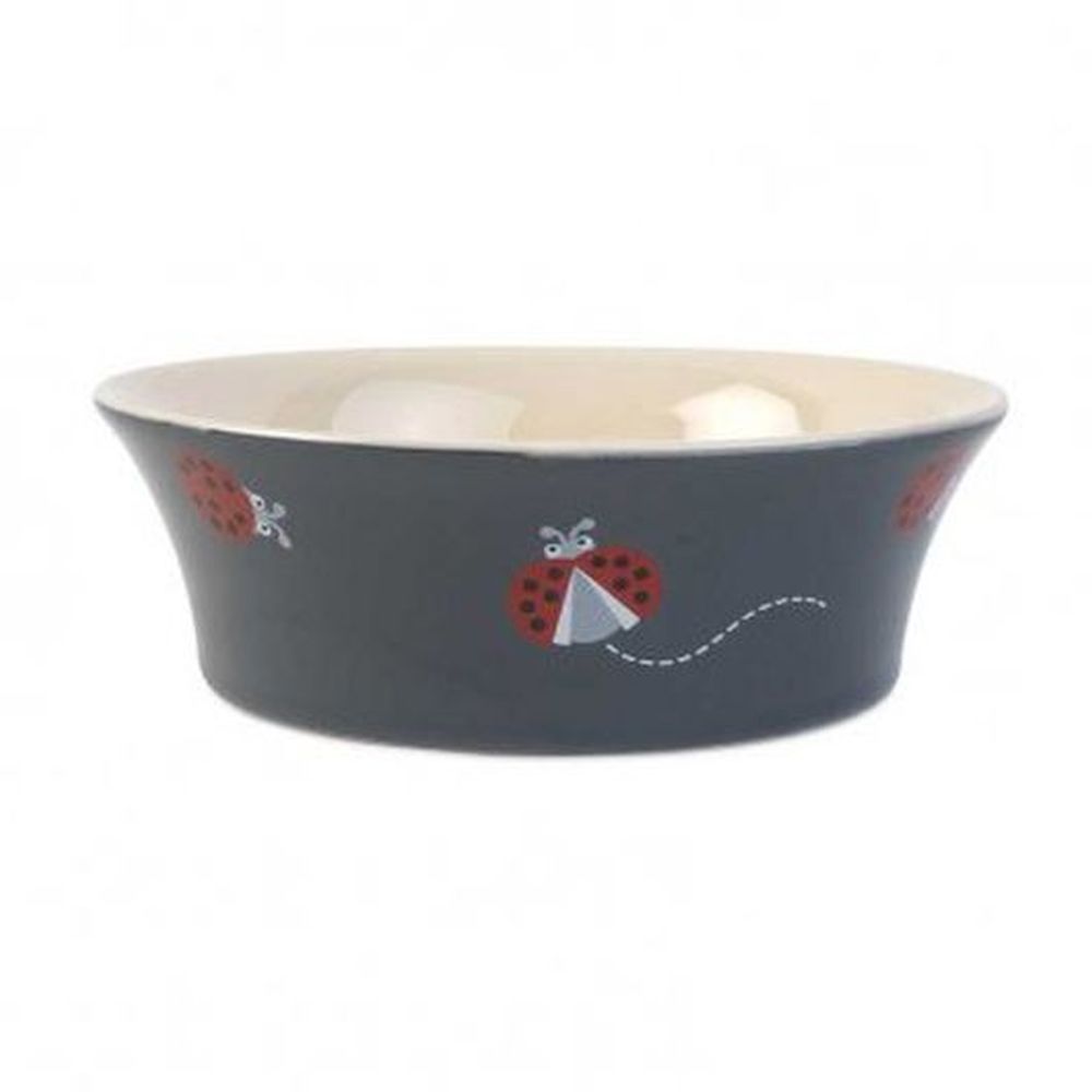 Flared Ladybirds 15cm Ceramic Bowl