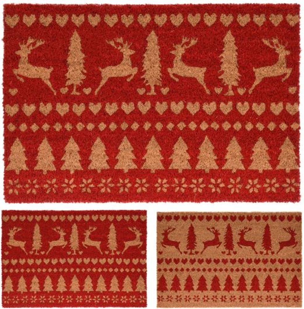 DOORMAT 39X59CM XMAS DESIGN