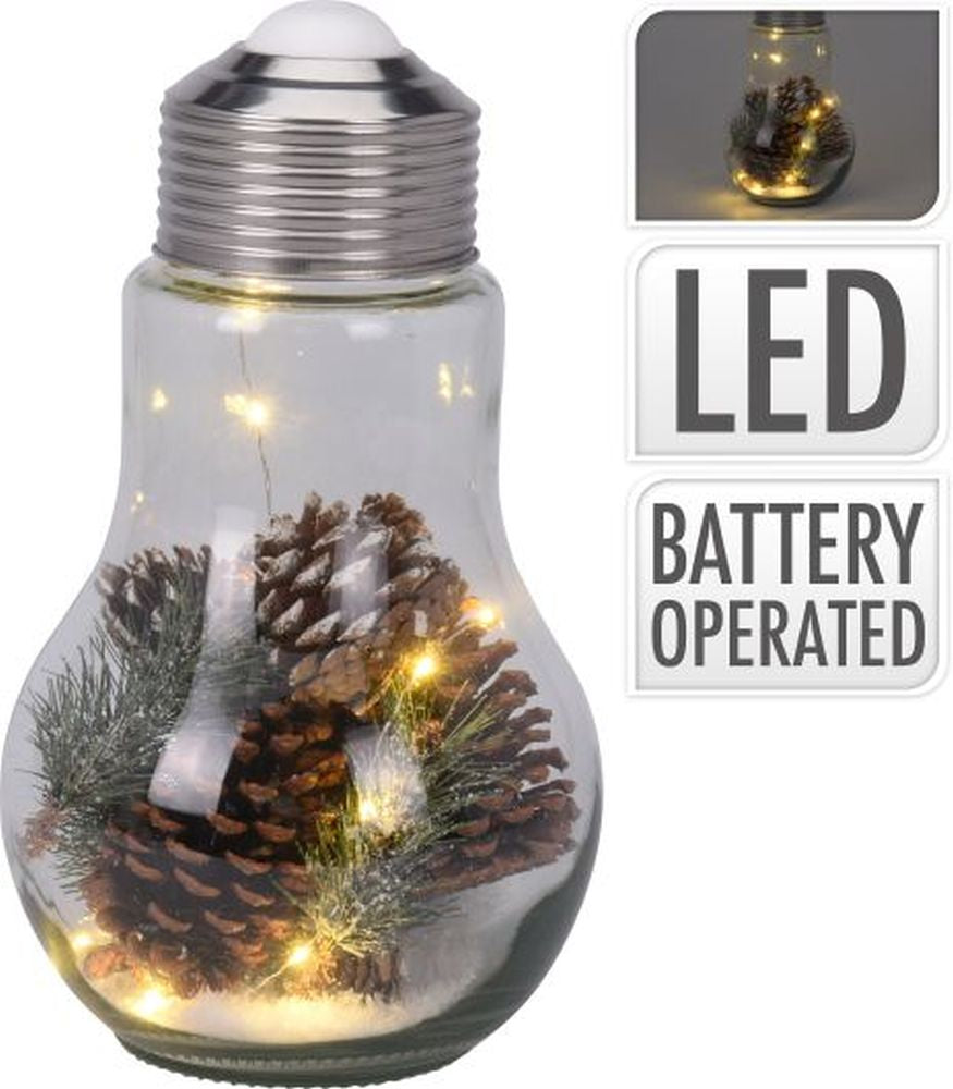 31cm Bulb with Decor
