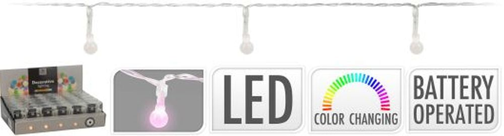 LED CHAIN WITH 20 COLOR LED