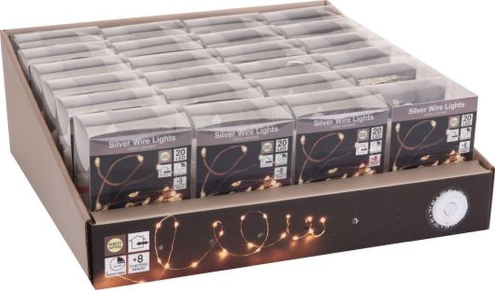 SILVERWIRE 20LED WW BO IP44