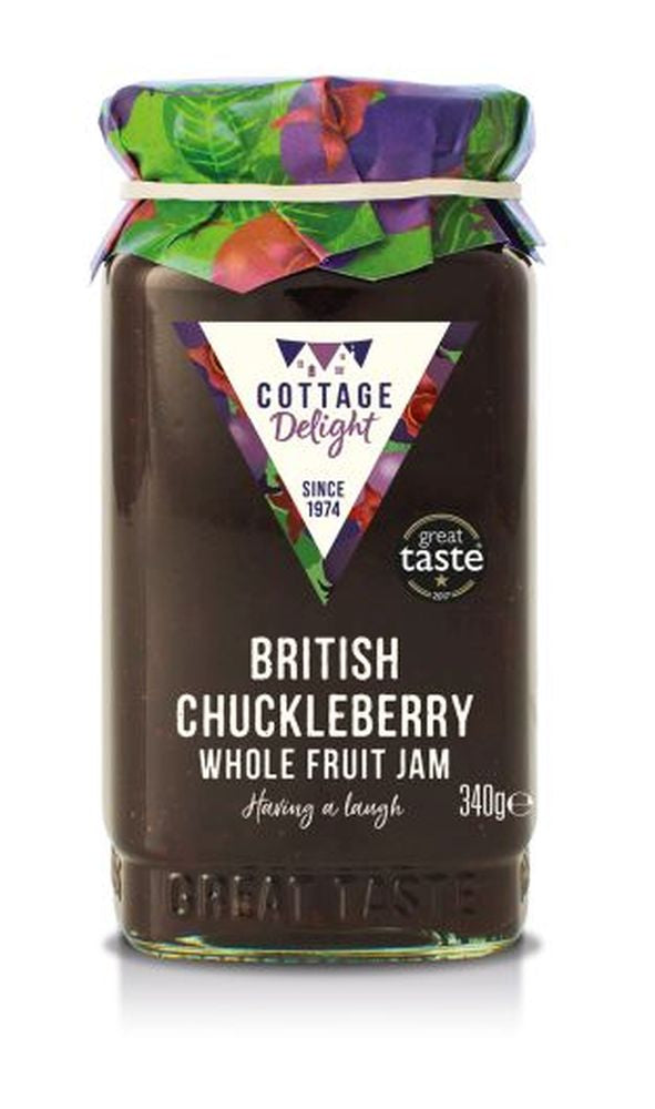 340g British Chuckleberry Whole Fruit Jam