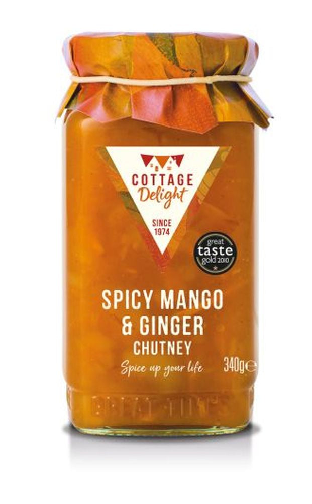 340g Spicy Mango & Ginger Chutney