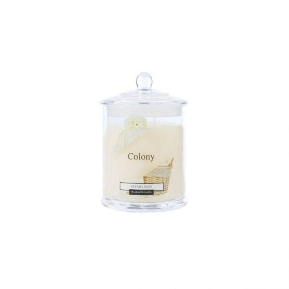 #JAR CANDLE SMALL FRESH LINEN