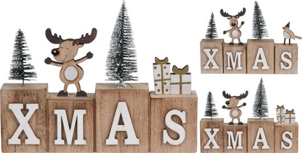 XMAS CUBES 14CM