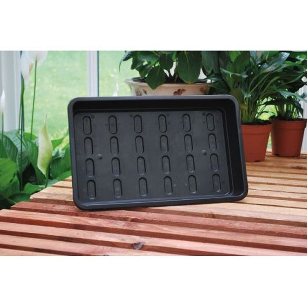 Midi Garden Tray Black Without Holes