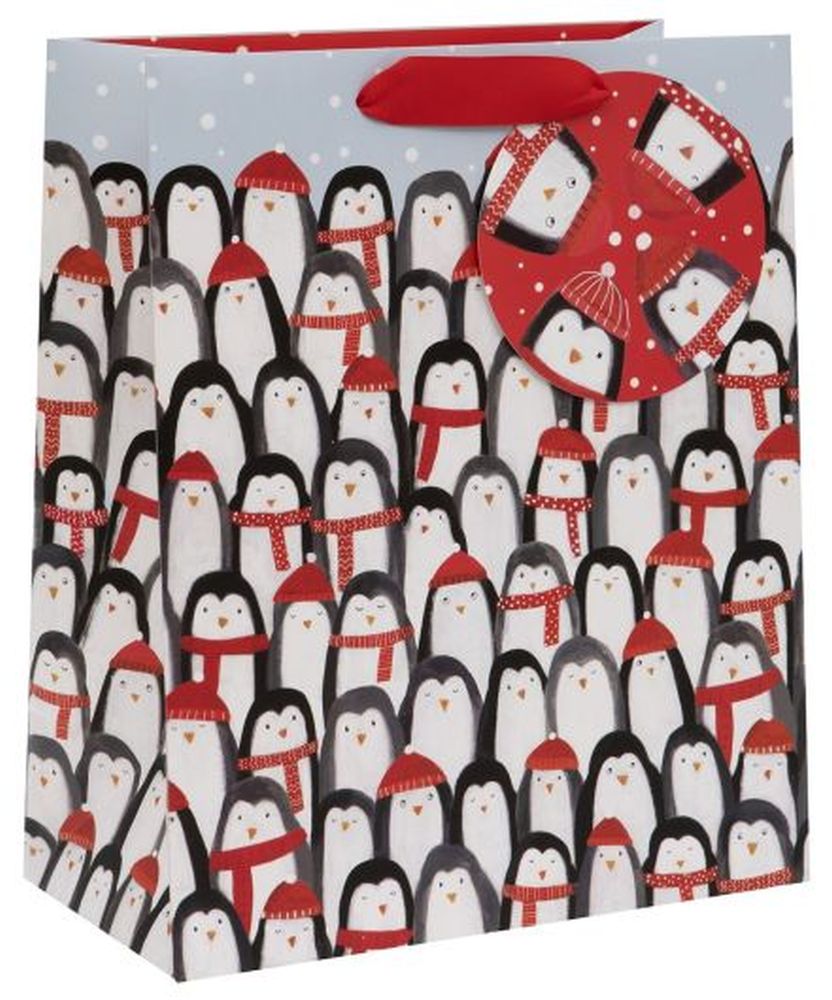 BAG LRG COSY PENGUINS