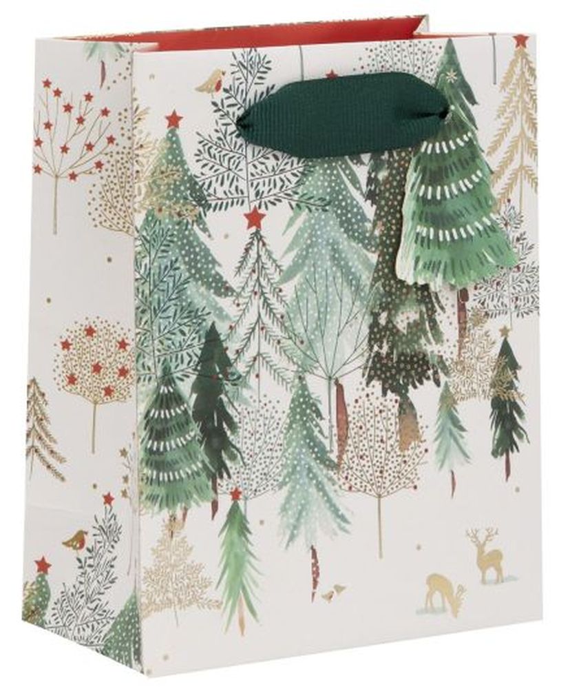 BAG SML PZ WINTER WOODLAND GOLD