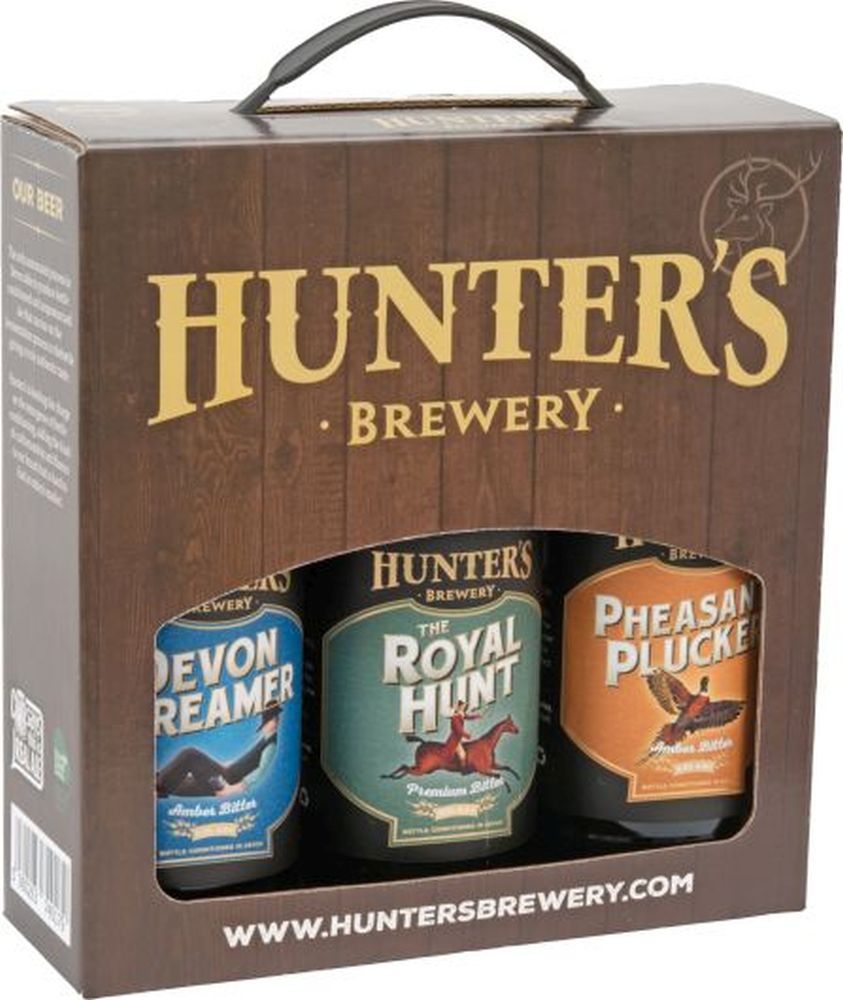 Hunter's Brewery Ale Selection Gift Pack 3x500ml