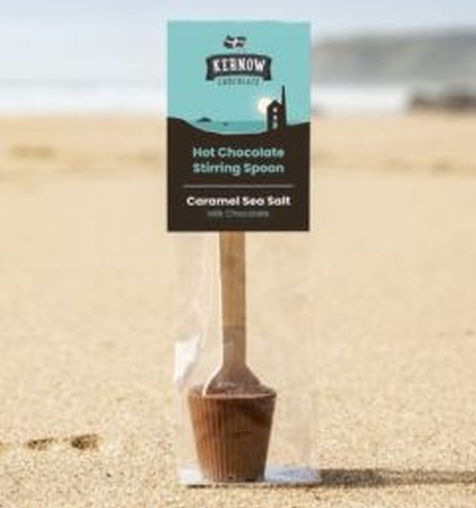 Kernow Hot Choc Spoon - Caramel Sea Salt 37g