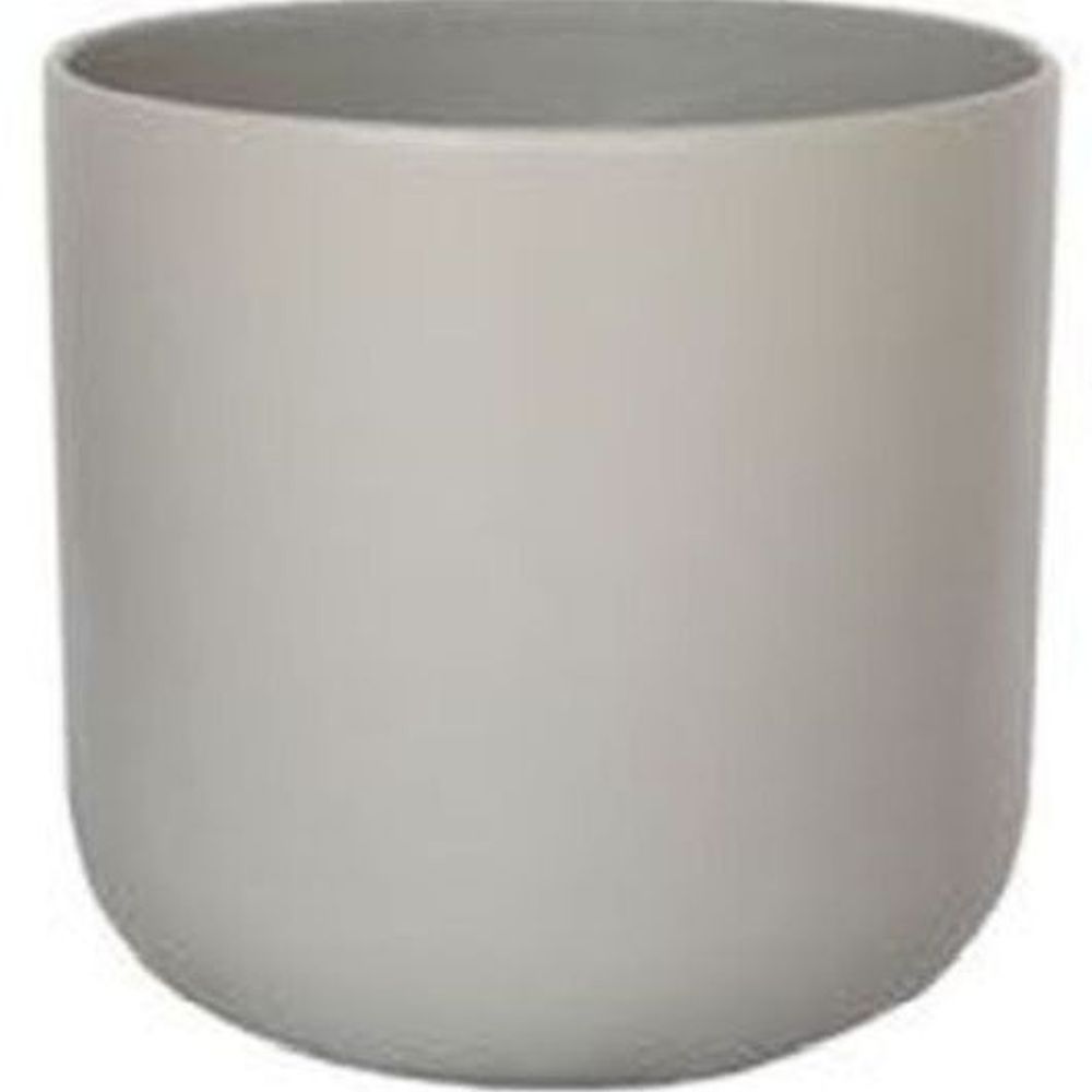 Lisbon Planter Light Grey H11.5Cm D11.5Cm