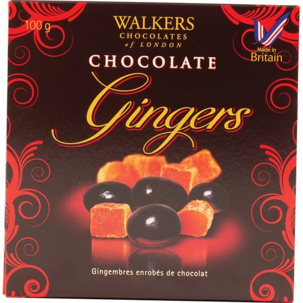 Walkers Dark Chocolate Gingers 100g