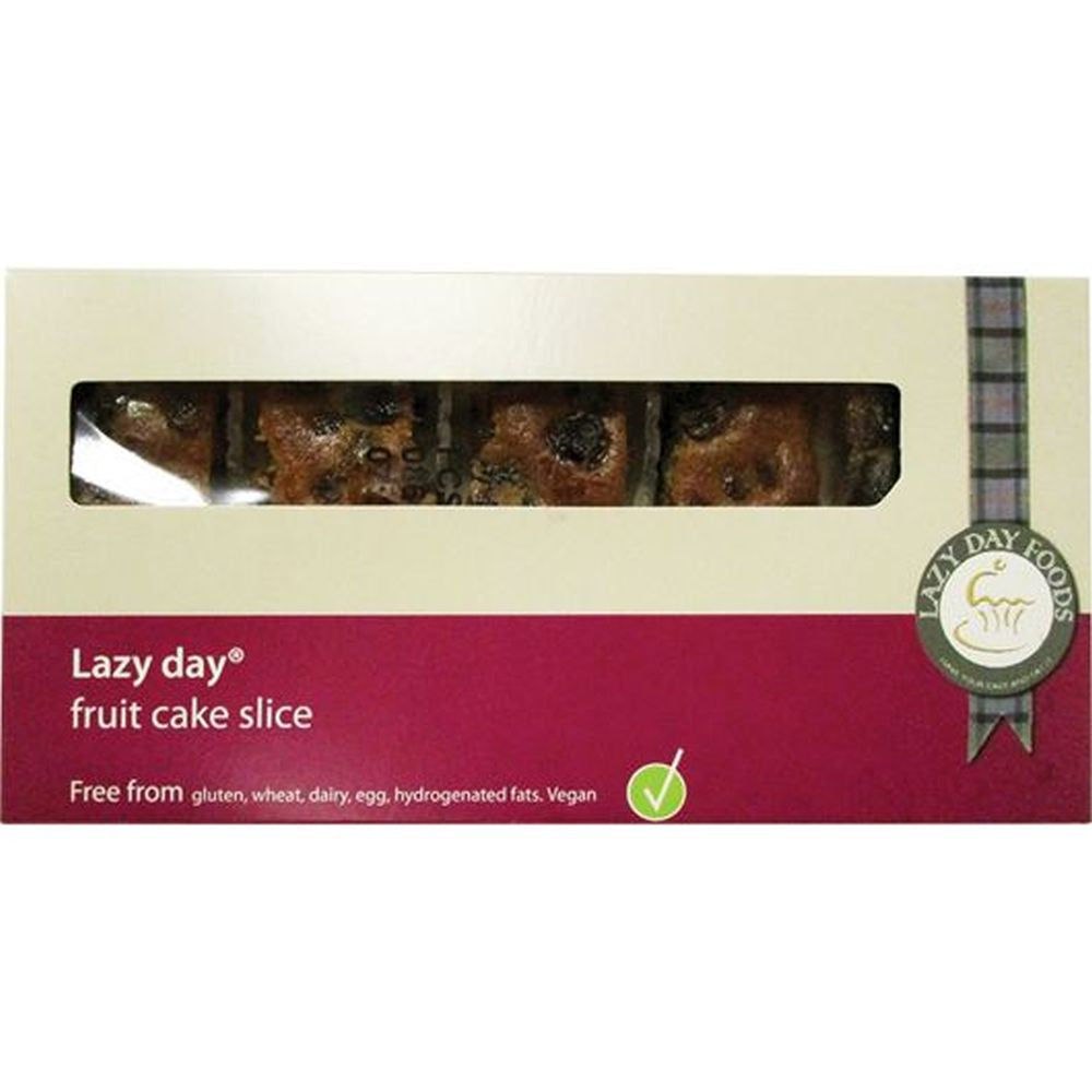 Lazy Days Free From Fruit Cake Slice 150G