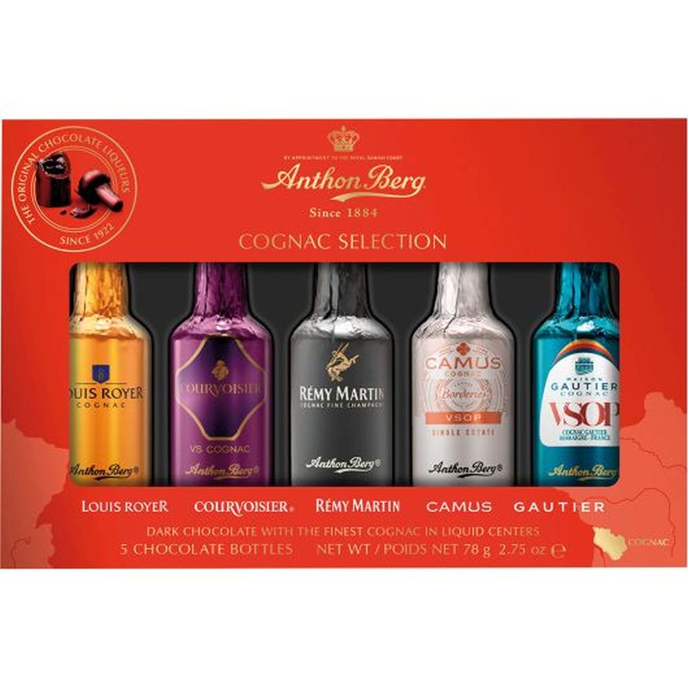 Anthon Berg Choco Cognac Liqueurs 5 Piece 78g -