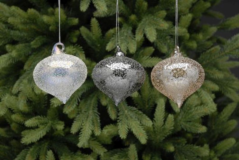 8cm Ice Onions - Copper/Pewter/Iridescent