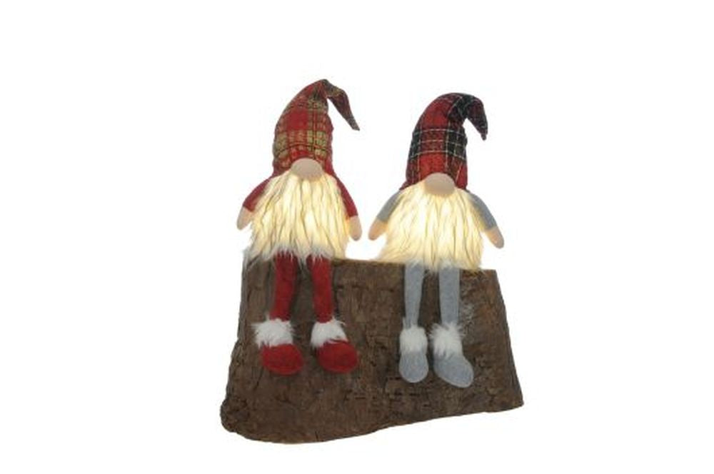 53cm bo lit dangly legs tartan gonks