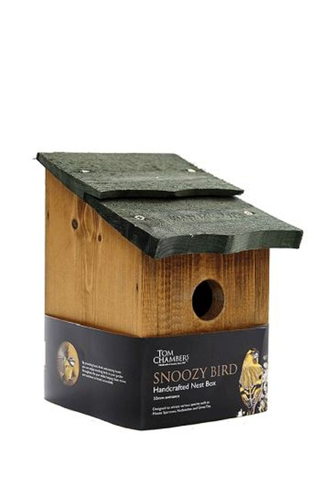 Snoozy Bird Nest Box (32Mm Entrance ) (Tom Chambers)