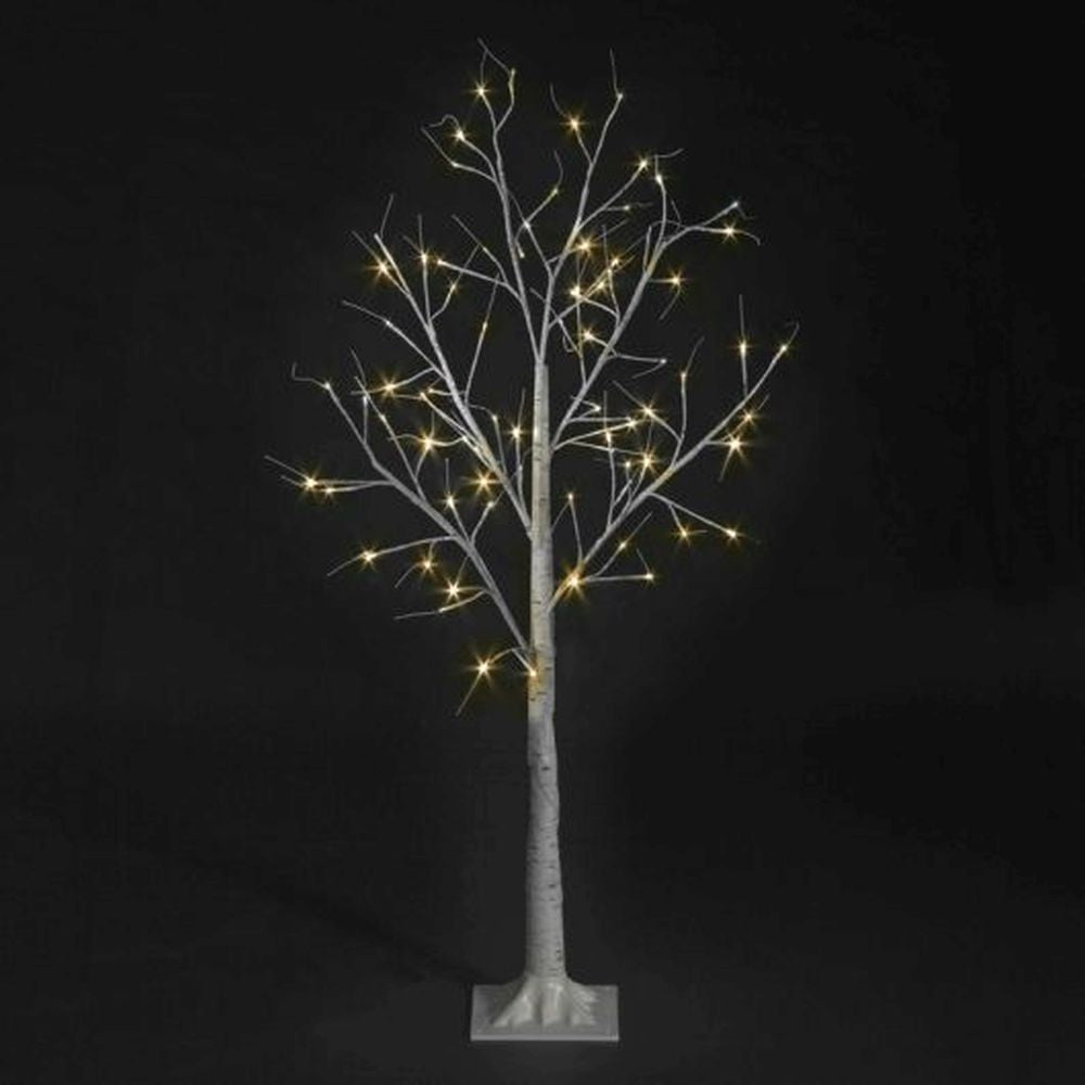 1.2m Birch Tree w/48 Warm White