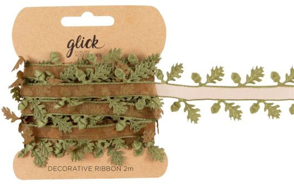 GIFT DRESSING 2M WINTER LEAVES