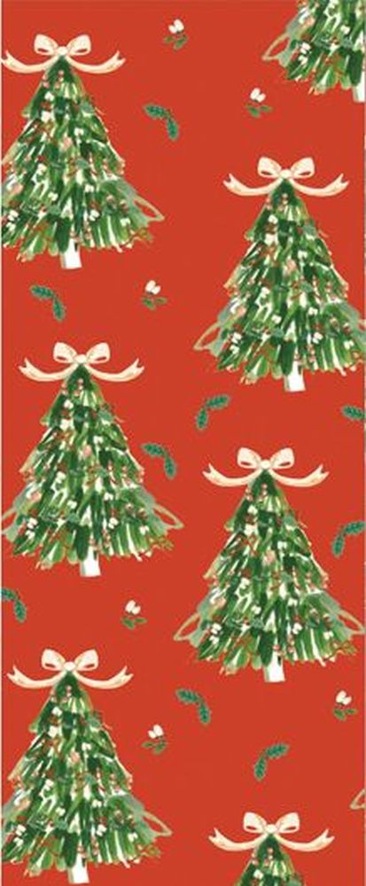 TISSUE SD EVERGREEN RED